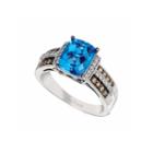 Levian Grand Sample Sale 1/3 Ct. T.w. Blue Topaz 14k Gold Cocktail Ring