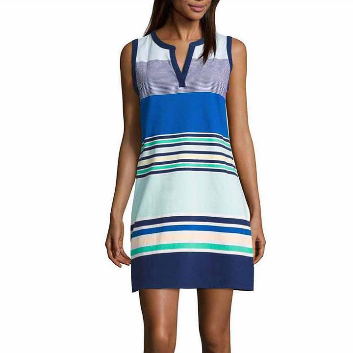 Liz Claiborne Sleeveless Sheath Dress - Tall