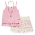 Knit Works Short Set