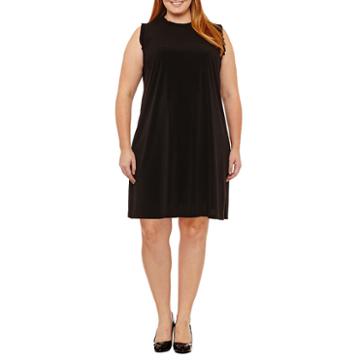 Maggy London Intl Sleeveless Shift Dress - Plus