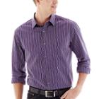 Claiborne Long-sleeve Purple Woven Shirt