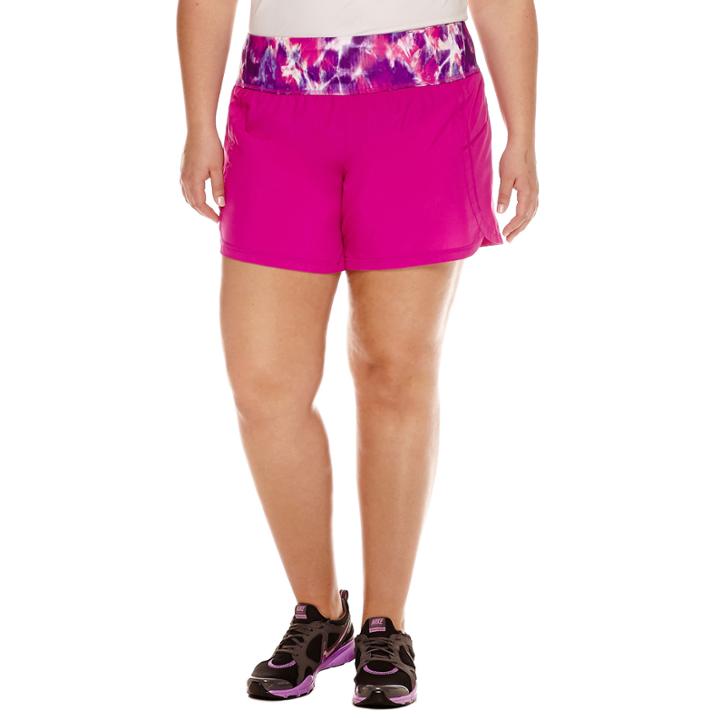 Xersion Tie Dye Running Shorts Plus