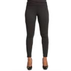 Poetic Justice Ponte Moto Style Pieced Pull On Pant