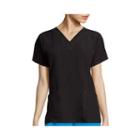 Wonderwink Four-stretch Womens Short-sleeve Sporty V-neck Top - Plus