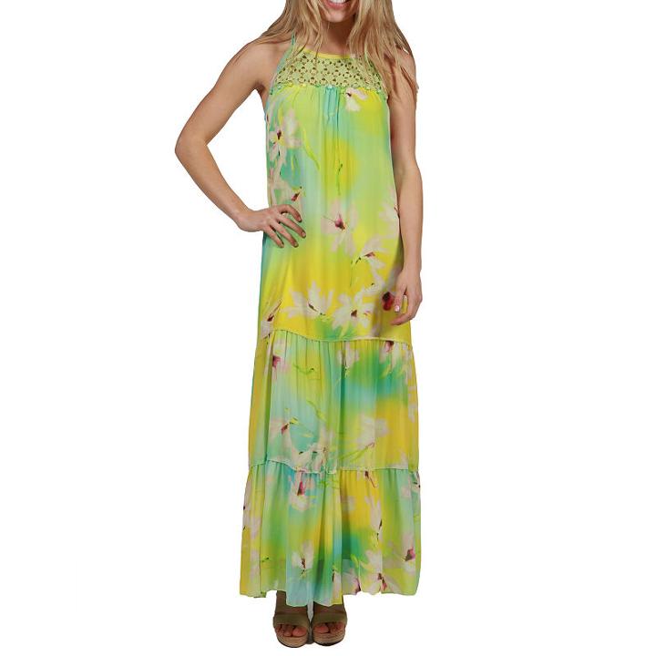 24/7 Comfort Apparel Courtney Maxi Dress