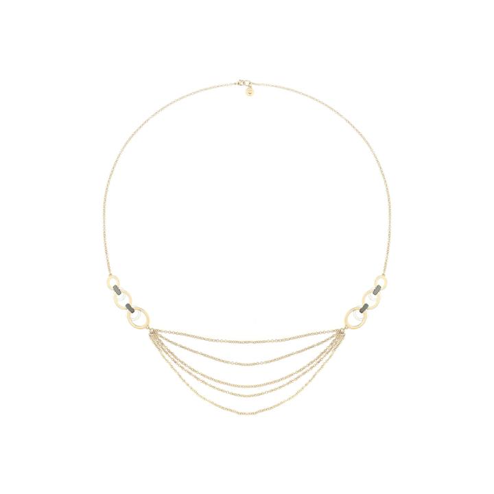 Liz Claiborne Strandange Necklace Mixed Metal