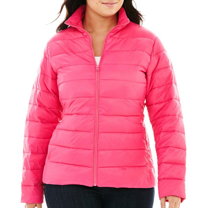 A.n.a Packable Puffer Jacket - Plus