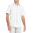 Izod Surfcaster Short Sleeve Button-front Shirt