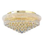 Empire Collection 12 Light Clear Crystal Flush Mount Ceiling Light