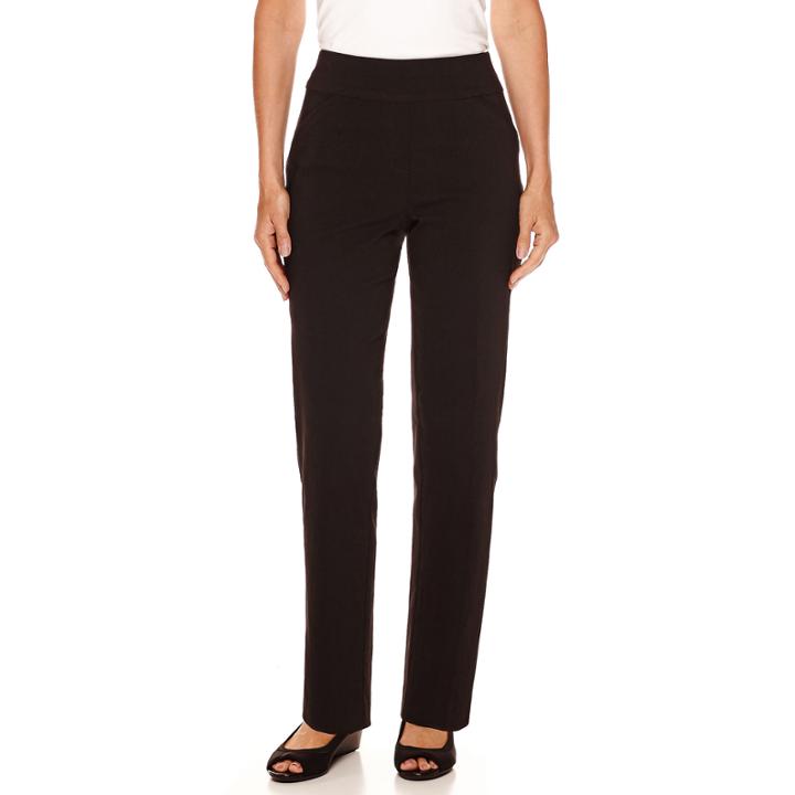 Alfred Dunner Madison Park Slim Pants - Petite