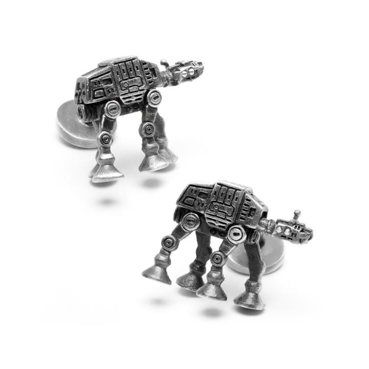 Star Wars 3d Palladium At-at Walker Cuff Links