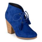 Journee Collection Wen Heeled Ankle Womens Booties