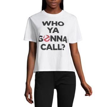 Ghostbusters Cropped Tee - Juniors