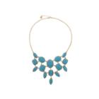 Monet Jewelry Blue Statement Necklace
