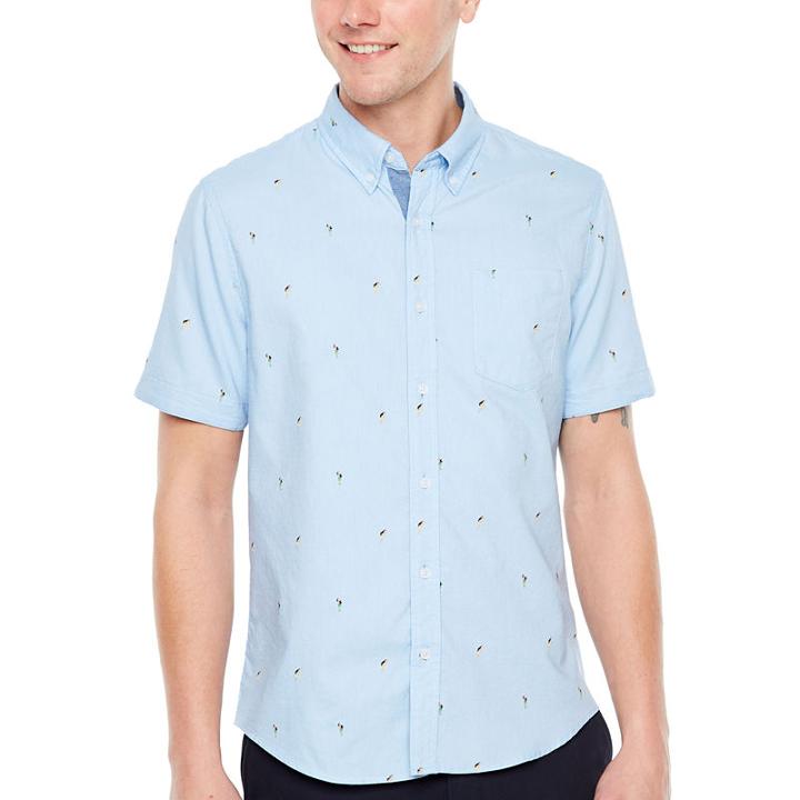 Jmco Short Sleeve Button-front Shirt