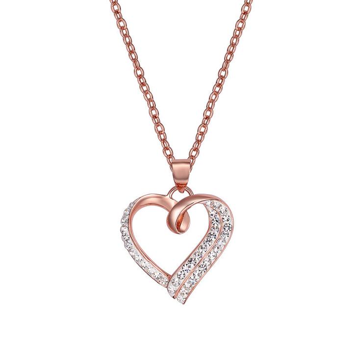 Sparkle Allure Crystal Kingdom Critters Womens Clear Round Pendant Necklace