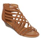 A.n.a Gilly Womens Wedge Sandals