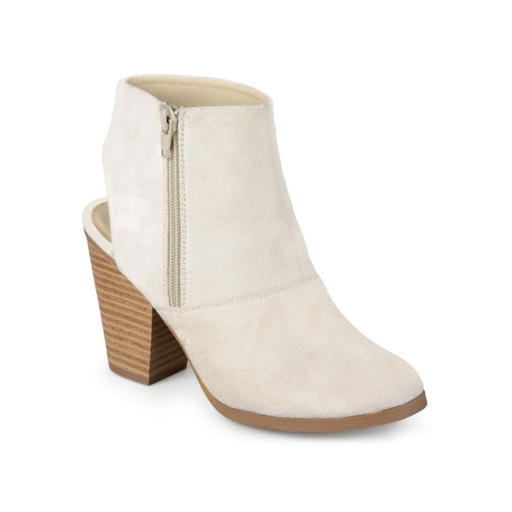 Journee Collection Tay Open Heel Booties