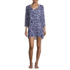 Liz Claiborne Mystique Cobalt Chiffon Dress