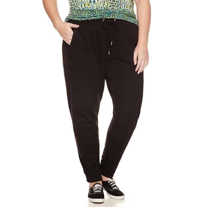 Liz Claiborne Knit Jogger Pants-plus