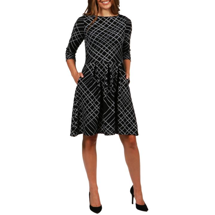 24/7 Comfort Apparel Leslie Dress