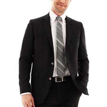 Stafford Executive Hopsack Blazer - Portly