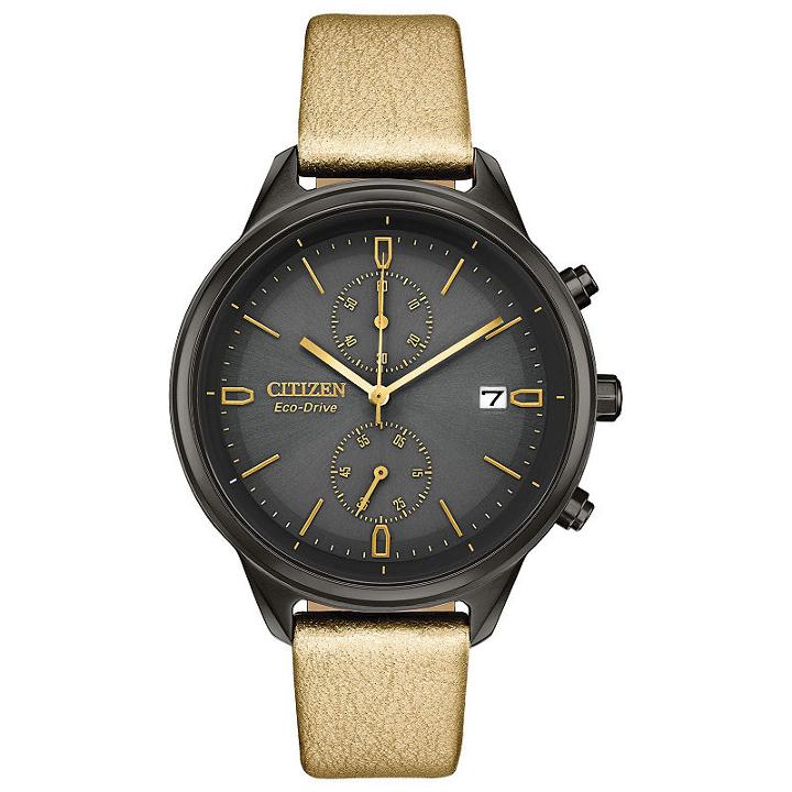 Citizen Womens Gold Tone Strap Watch-fb2007-04h