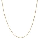 14k Gold Solid Wheat 14 Inch Chain Necklace