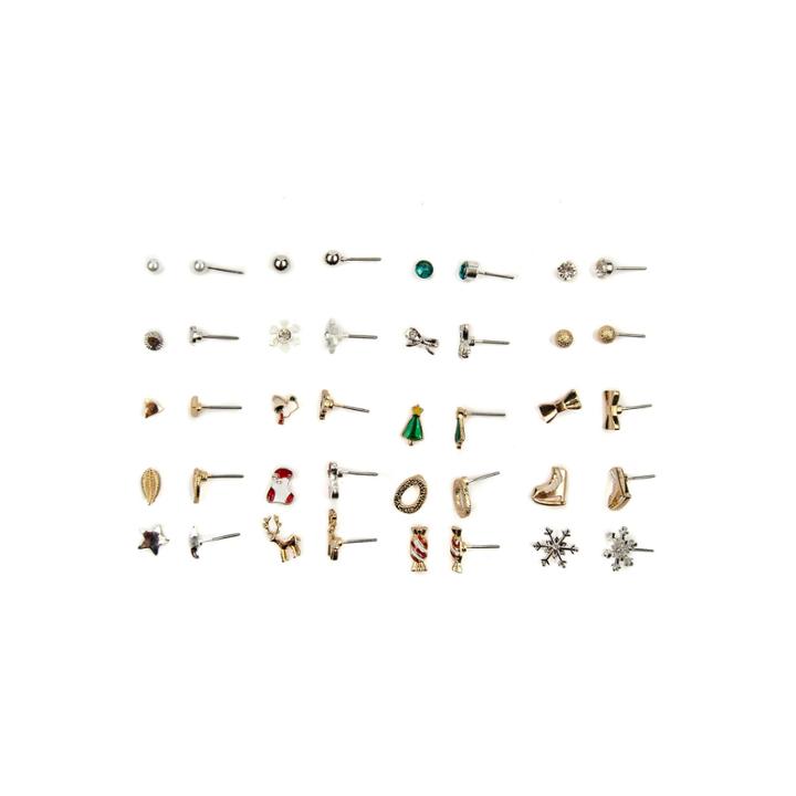 Mixit 10 Pair Multi Color Earring Sets