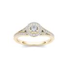 5/8 Ct. T.w. Diamond 14k Yellow Gold Engagement Ring
