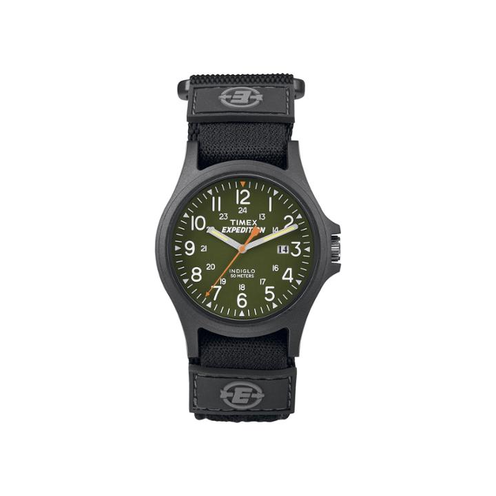 Timex Expedition Camper Mens Black Fabric Strap Watch Tw4b001009j