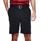 Haggar Cool 18 Flat-front Shorts