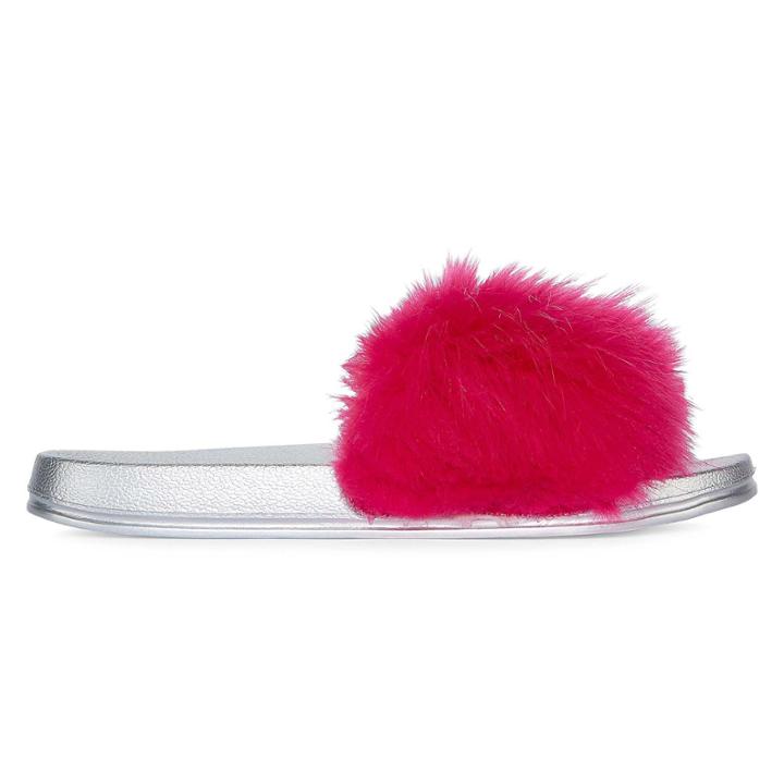 City Streets Thea Womens Slide Sandals