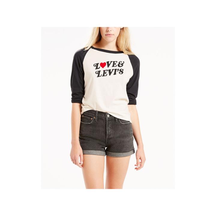 Levi's Long Sleeve Scoop Neck T-shirt