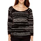 Liz Claiborne 3/4-sleeve High-low Pullover Sweater