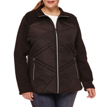 Zero Xposur Hybrid Fleece Jacket - Plus