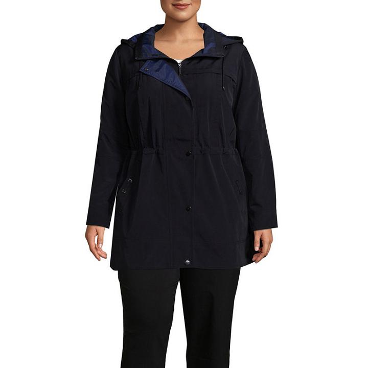 Liz Claiborne Water Resistant Anorak-plus
