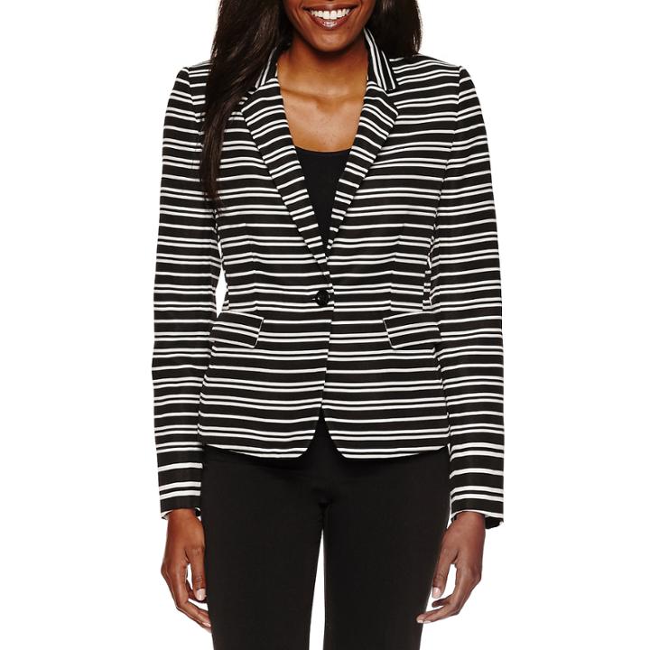 Chelsea Rose Long Sleeve 1-button Suit Jacket