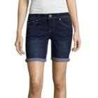 Hydraulic 7 Denim Bermuda Shorts-juniors