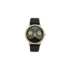 Olivia Pratt Owl Womens Black Strap Watch-15525black