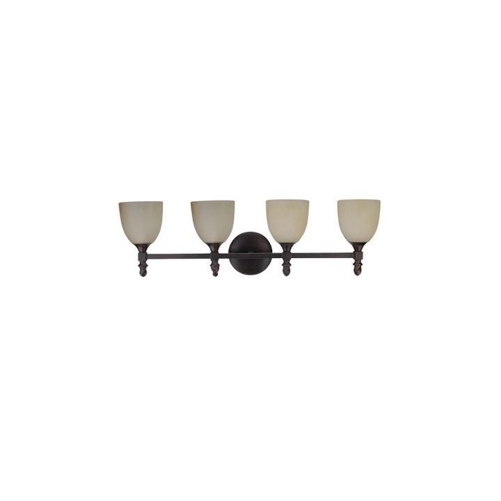 Deana 4-light Bronze Bath Vanity