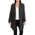 Larry Levine Long Sleeve Patch Pocket Cardigan