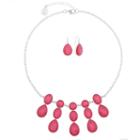 Liz Claiborne Womens 2-pack Pink Jewelry Set