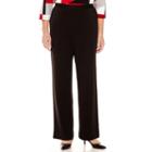 Alfred Dunner Madrid Pull-on Ponte Knit Pants
