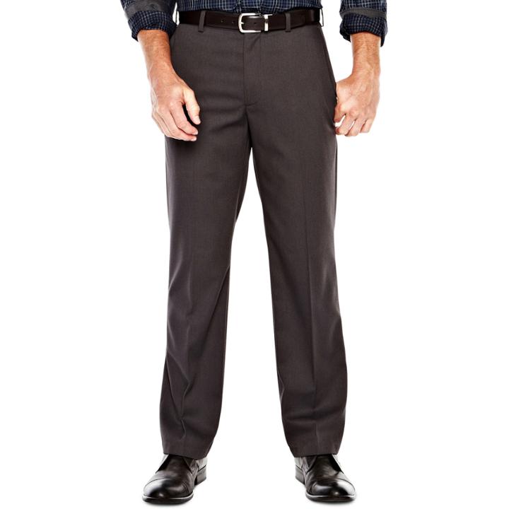 Men's Van Heusen Flat-front Straight-leg Slim Fit Studio Pants