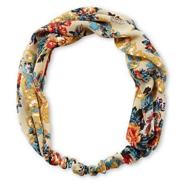 Carole Floral Print Head Wrap