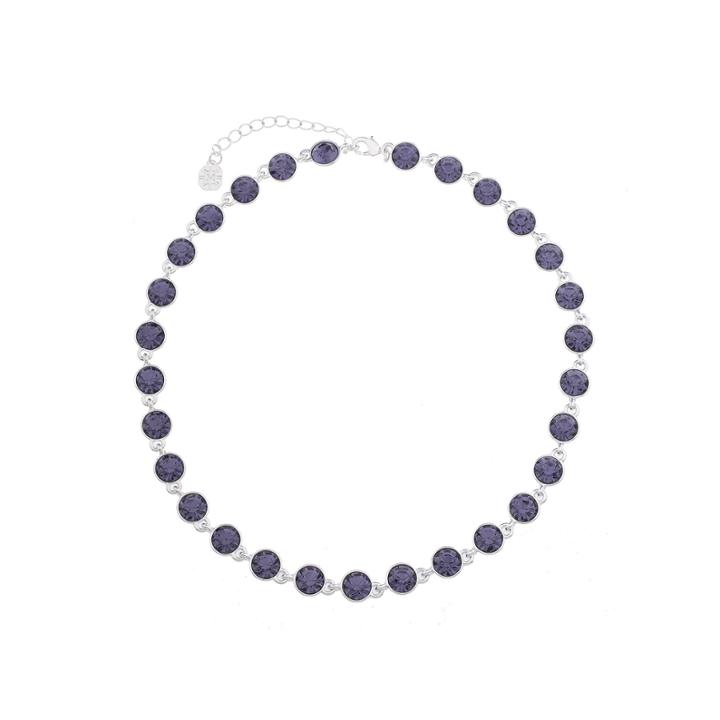 Monet Jewelry Womens Purple Collar Necklace