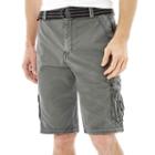 Plugg Enclave Belted Cargo Shorts