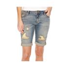 A.n.a Cuffed Denim Bermuda Shorts - Tall