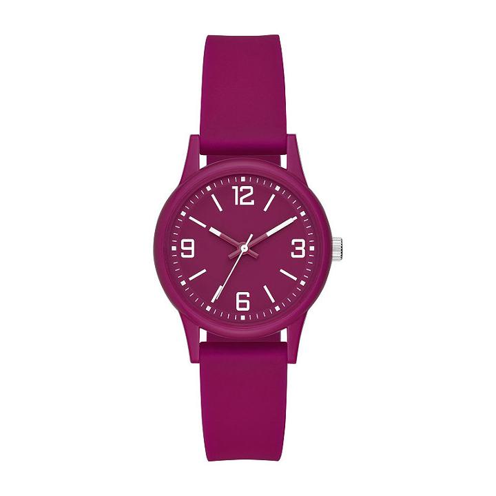 Womens Purple Strap Watch-fmdcp001a